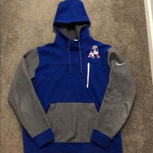 New England Patriots Throwback Nike Hoodie